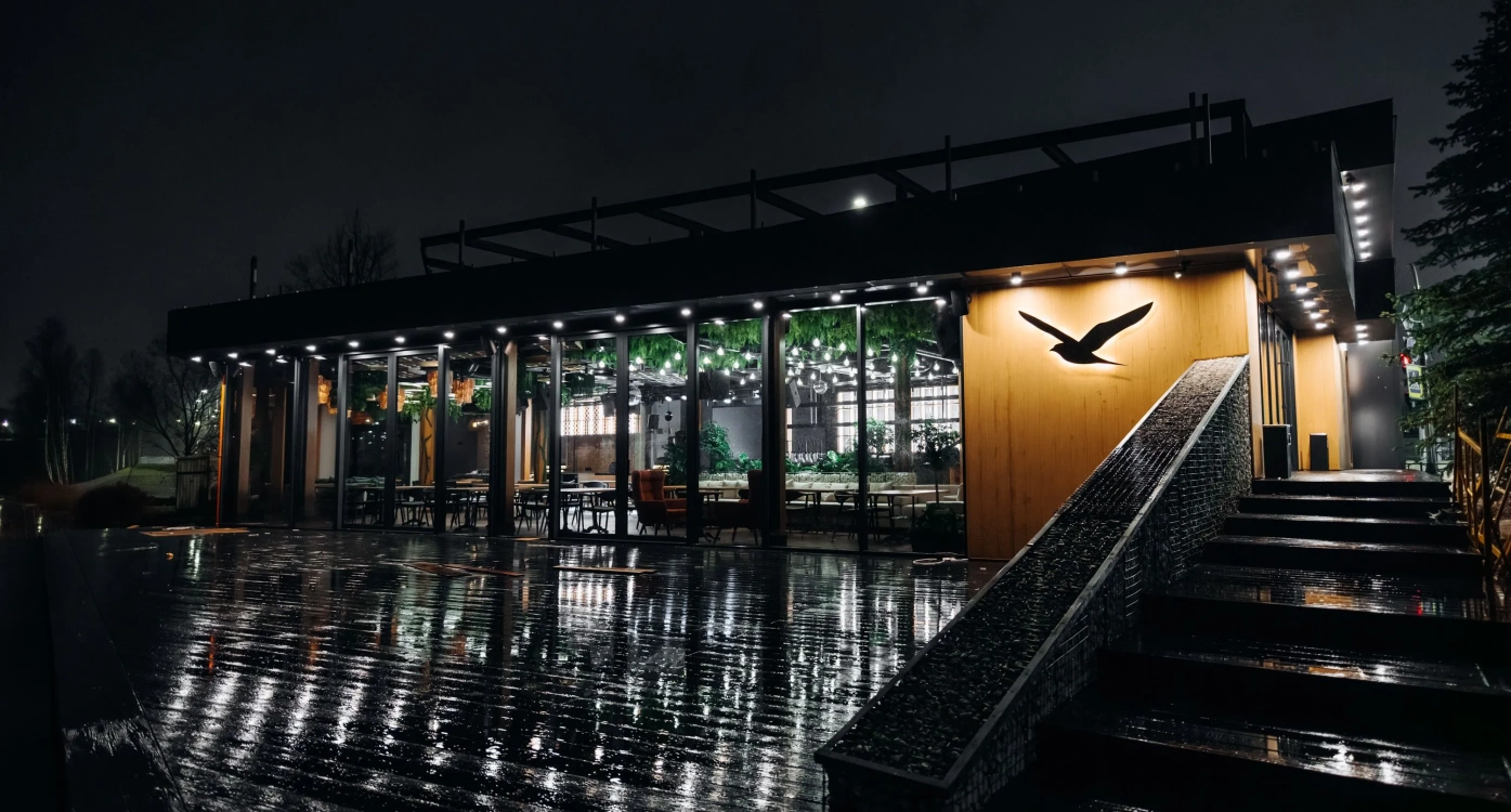 Ресторан с прекрасным видом